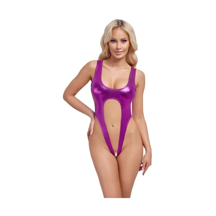 Body Glänzend – „Metallic – Pink“ von Cottelli LINGERIE – S/M