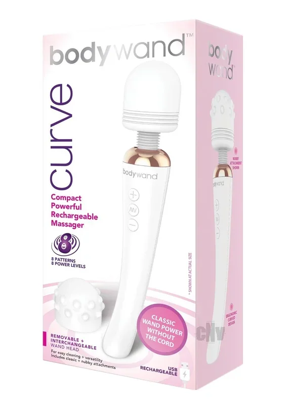 Bodywand Curve Rechargeable – White