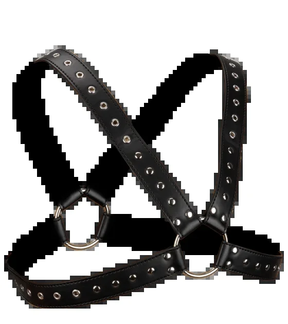 Bondage-Brustharness mit Nieten für Männer