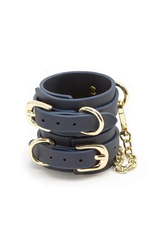 Bondage Couture Handfesseln – Blau
