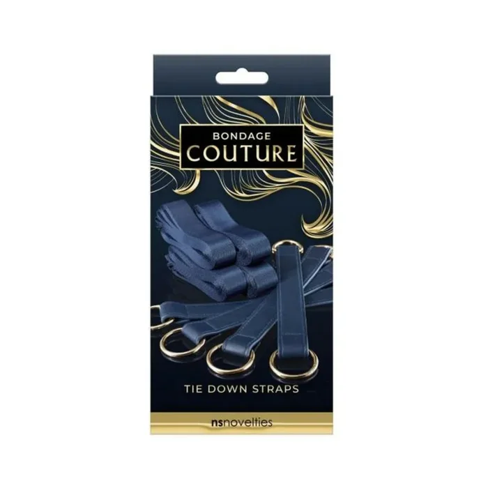 Bondage Couture Tie Down Straps – Blue