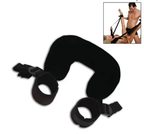 Bondage Fessel-Set mit Nackenkissen