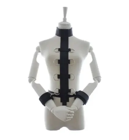 Bondage Harness mit Handfesseln