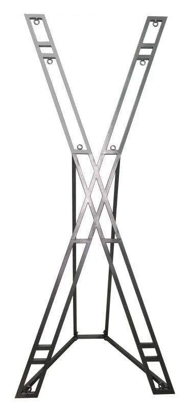 Bondage-Kreuz Metall