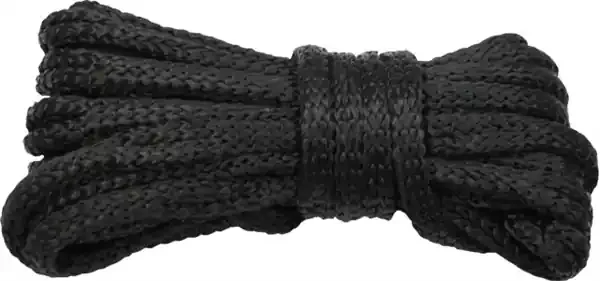Bondage Seil mit Spalt schwarz
