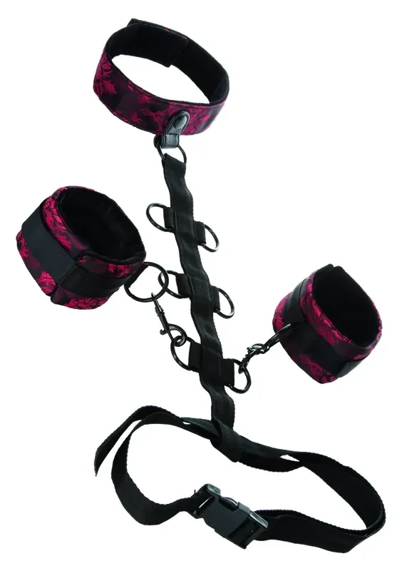 Bondage-Set mit Halsband