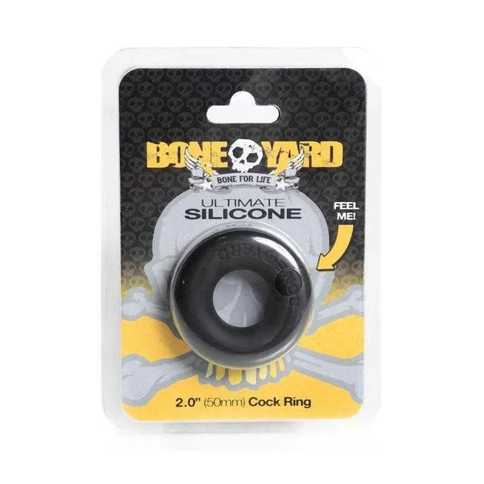 Bone Yard Ultimate Silicone C-Ring – Black