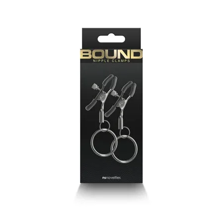 Bound C2 Nipple Clamps – Gunmetal