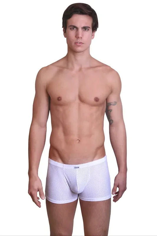 Boxershort mit Lochnetz