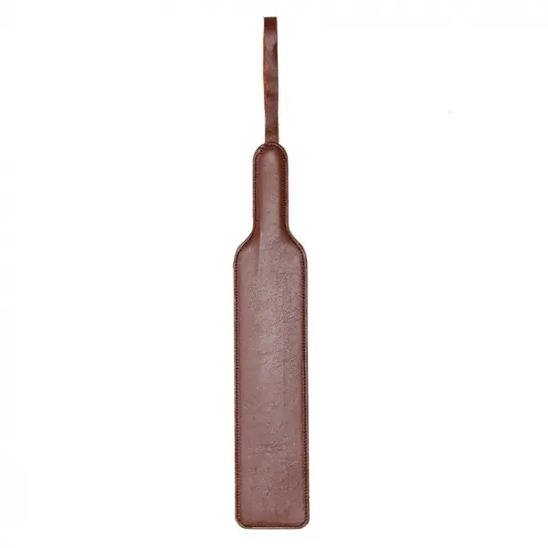Braunes Leder-Paddle