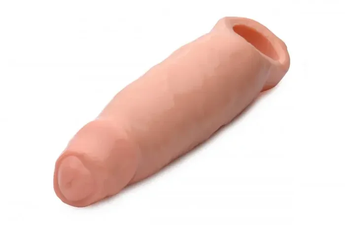 Breite Penis Extension mit Vorhaut
