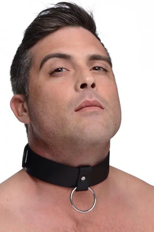 Breites Halsband mit O-Ring