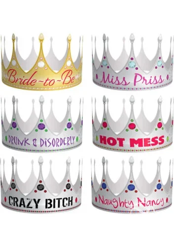 Bride To Be Party Crowns *