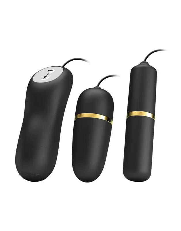 Bulletvibratoren-Set mit Elektroschock Funktion