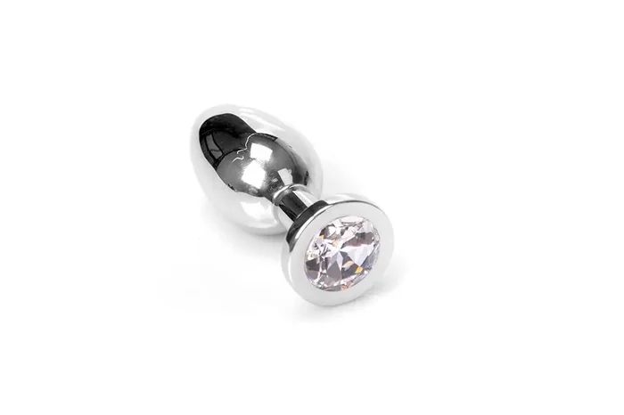 Buttplug mit Juwel – Klar