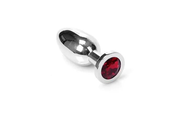 Buttplug mit Juwel – Rot
