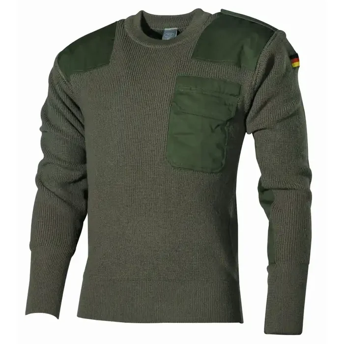 BW Pullover – mit Brusttasche (Farbe Blau, Grösse 50)