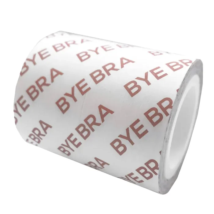 Bye Bra – Brusttape Rolle & Seiden Nippelabdeckungen – Transparent