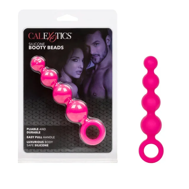 Calexotics Silicone Booty Beads – Pink