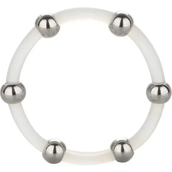 Calexotics – Stahlperlen-Silikonring XL