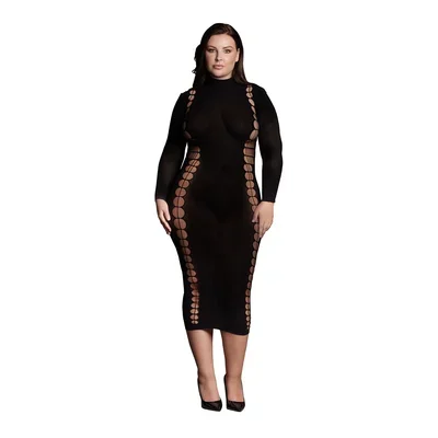 Carme XI – Kleid mit Rollkragenpullover – Große Größen