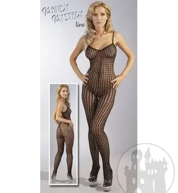 Catsuit schwarz