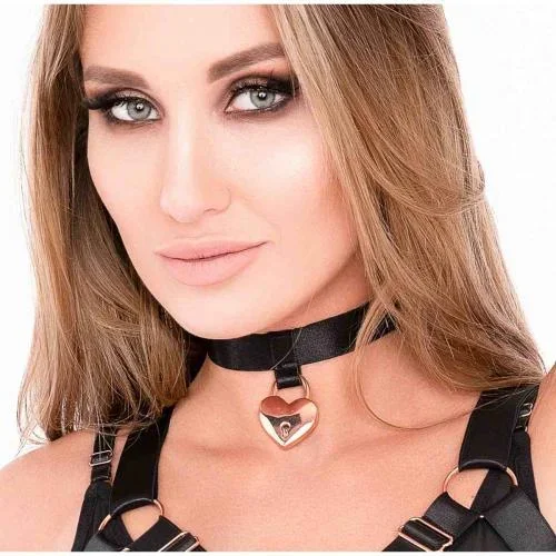 Choker-Halsband mit Schloss »Kinky Diva«