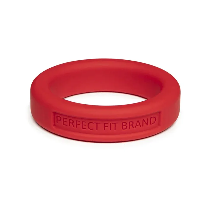 Classic 1.4″ (36 mm) Silicone Med. Stretch Penis Ring Red
