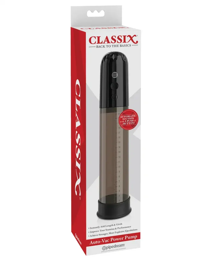 Classix Auto Vac Power Pump – Black
