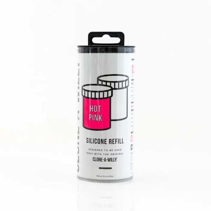 Clone-A-Willy – Nachfüllpackung Hot Pink Silikon