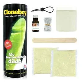 Cloneboy My Personalized Glow in the Dark Dildo green