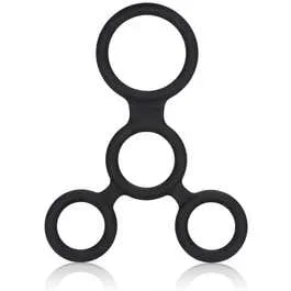 Cockring Full Erection Spreader Silicone black