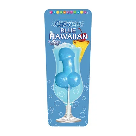 Cocktails Flavored Sucker – Blue Hawaiian