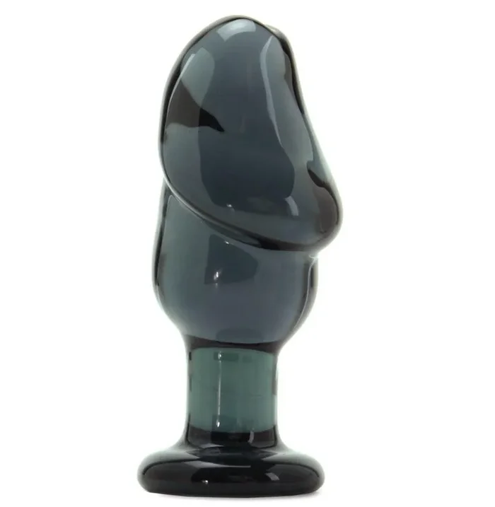 Cocky Boys XXL Helmet Head Glass Plug in Black