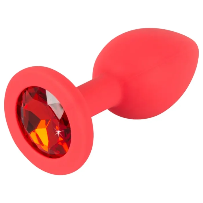 Colorful JOY – Silikon Analplug – klein (rot)