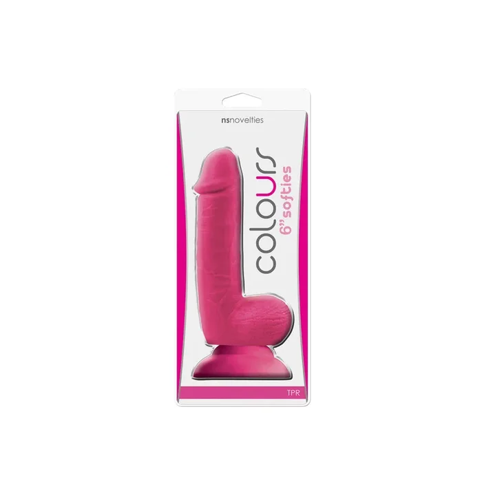 Colours – Softies 6″ Dildo – Pink