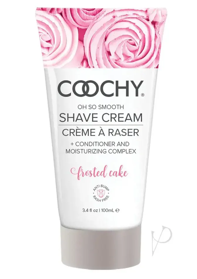 COOCHY Shave Cream – 3.4 oz Frosted Cake