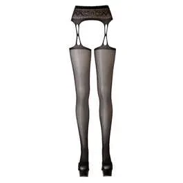 Cottelli Straps und Strümpfe schwarz Gr.L/XL