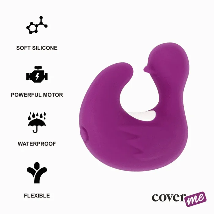 Coverme – Duckymania Wiederaufladbarer Silikon-Stimulierender Entenfuchschh