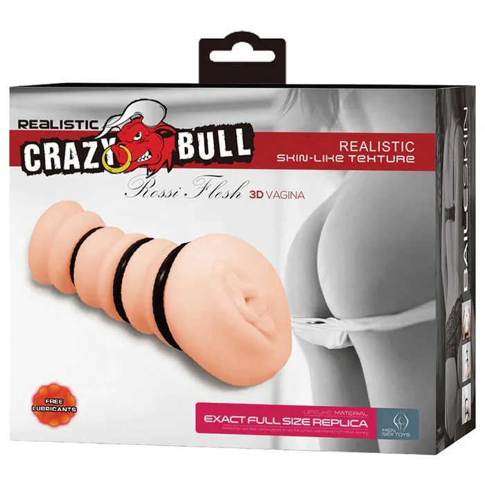 Crazy Bull Rossi Flesh Masturbator Sleeve – Vagina