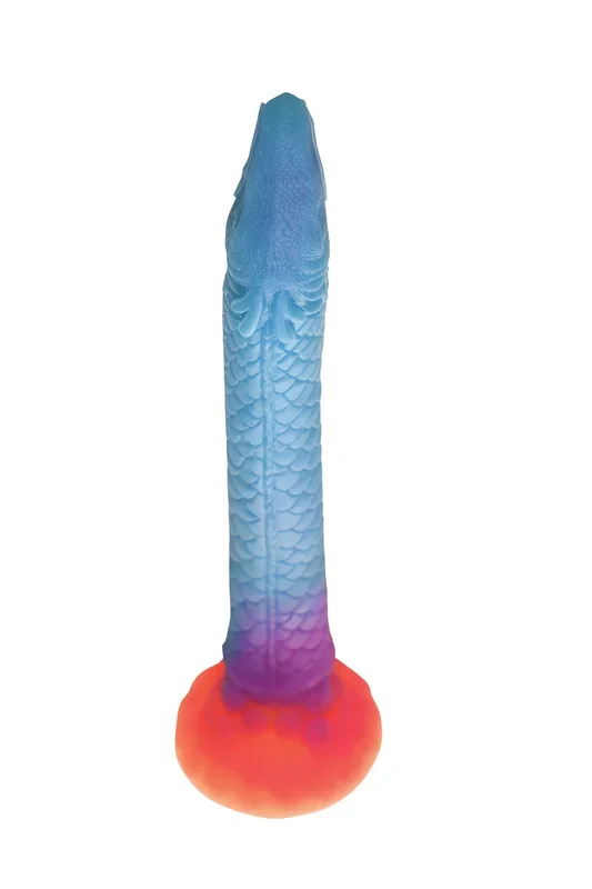 Creature Cocks Makara Silicone Snake Dildo – Glow in the Dark