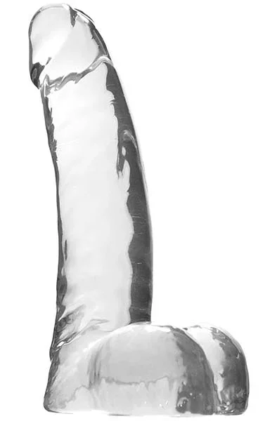Crystal Pleasures Dildo Transparent 15 cm