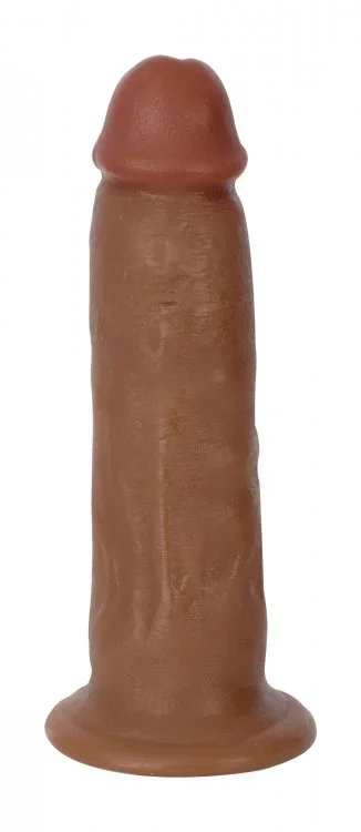 Curve Novelties 7′ Bareskin Dildo – Latte