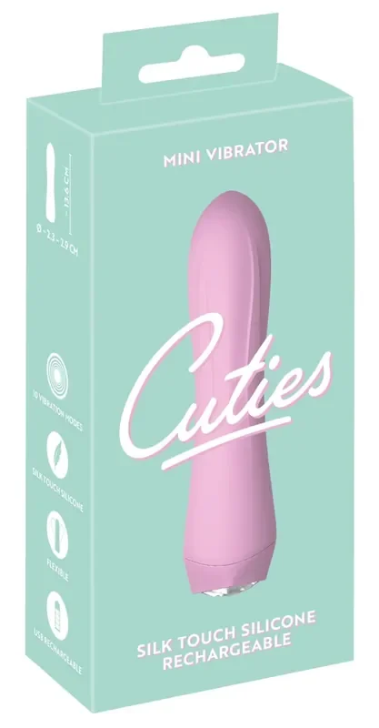 Cuties Mini Vibrator Rose 4 Ge