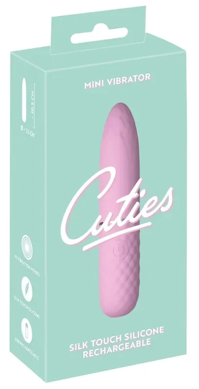 Cuties Mini Vibrator Rose 5 Ge