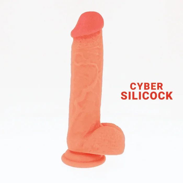 Cyber Silicock – Saul Ultra Realistisches. Weiches Flüssige Silikon 21 CM -O- 4.2 CM