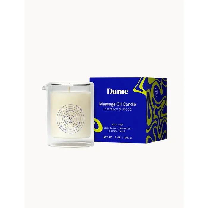 Dame Products – Massageöl-Kerze – Wild Lust Lime