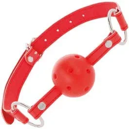 Darkness Red Breathable Ball Gag