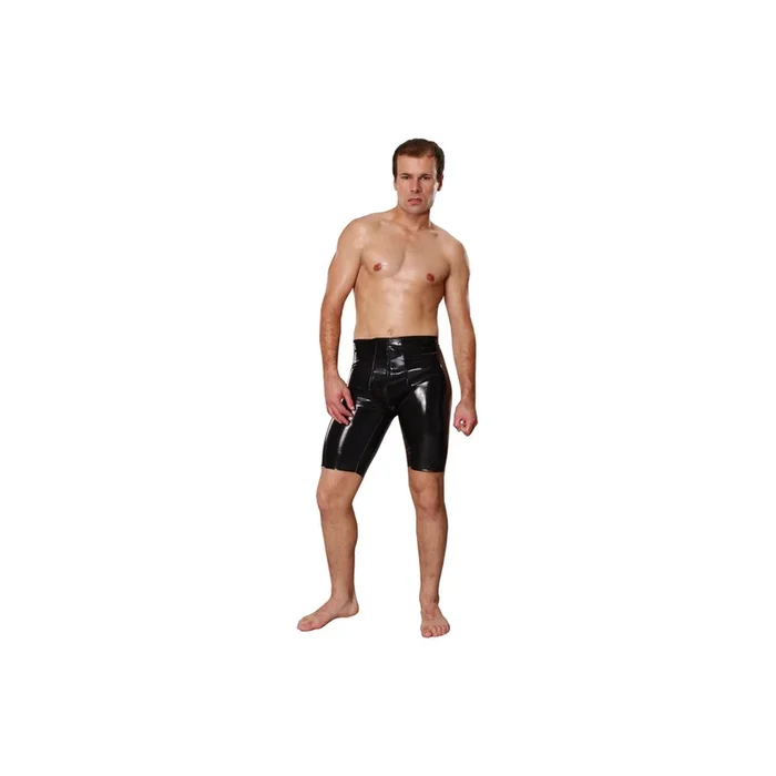 »Datex« Herren Shorts mit Reißverschluss – in Schwarz – Größe L