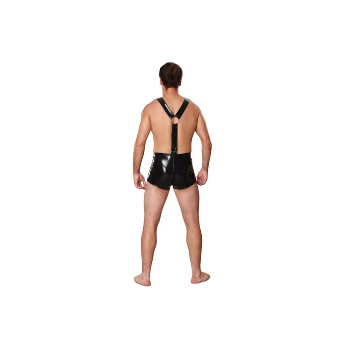 »Datex« Herren Shorts mit Träger – in Schwarz – Größe L